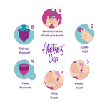 Cargar imagen en el visor de la galería, Copa Menstrual Aletse's (Talla L)
